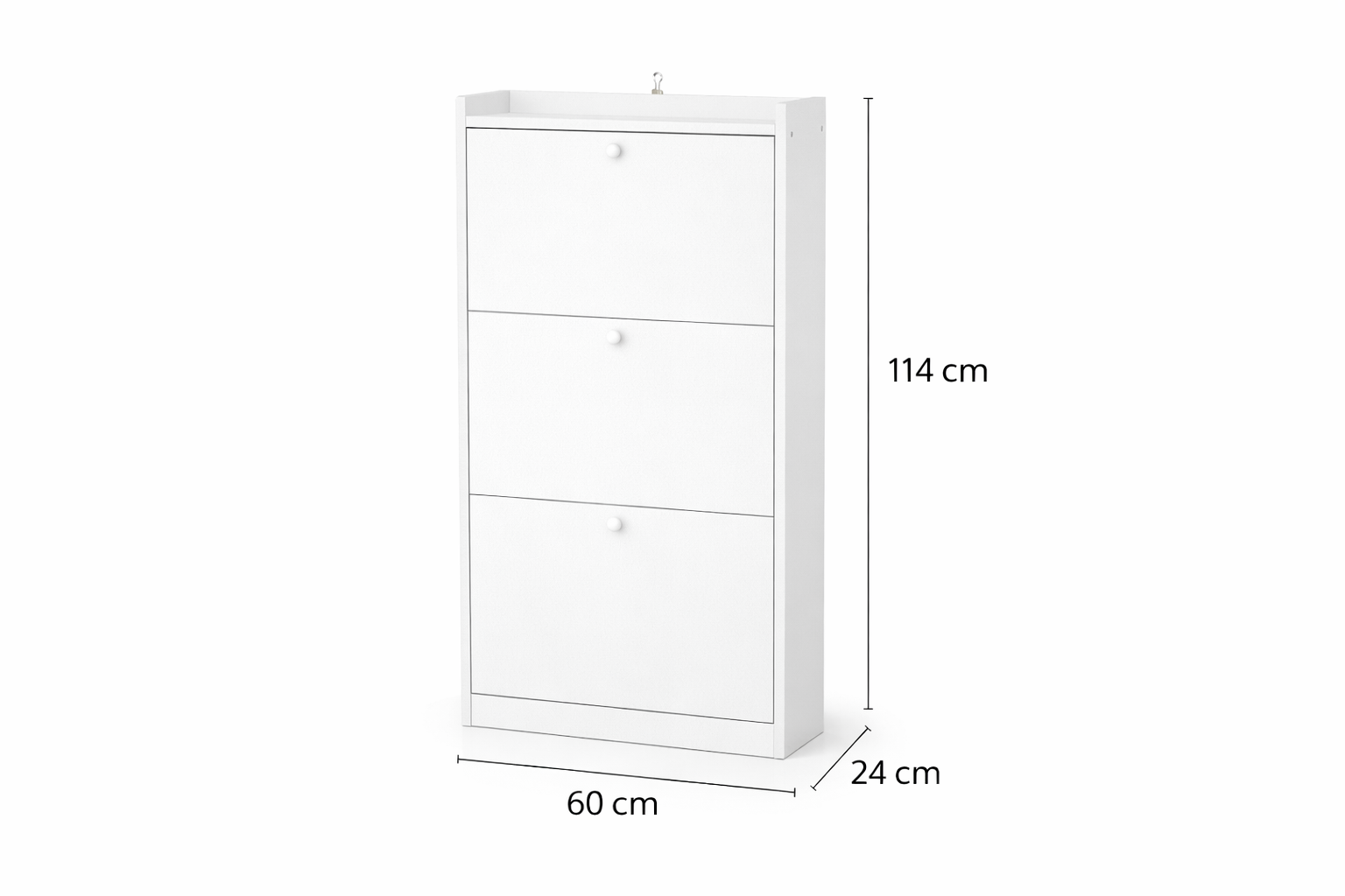 Zapatero Blanco 18 Pares para Tallas Hasta 43 H-6