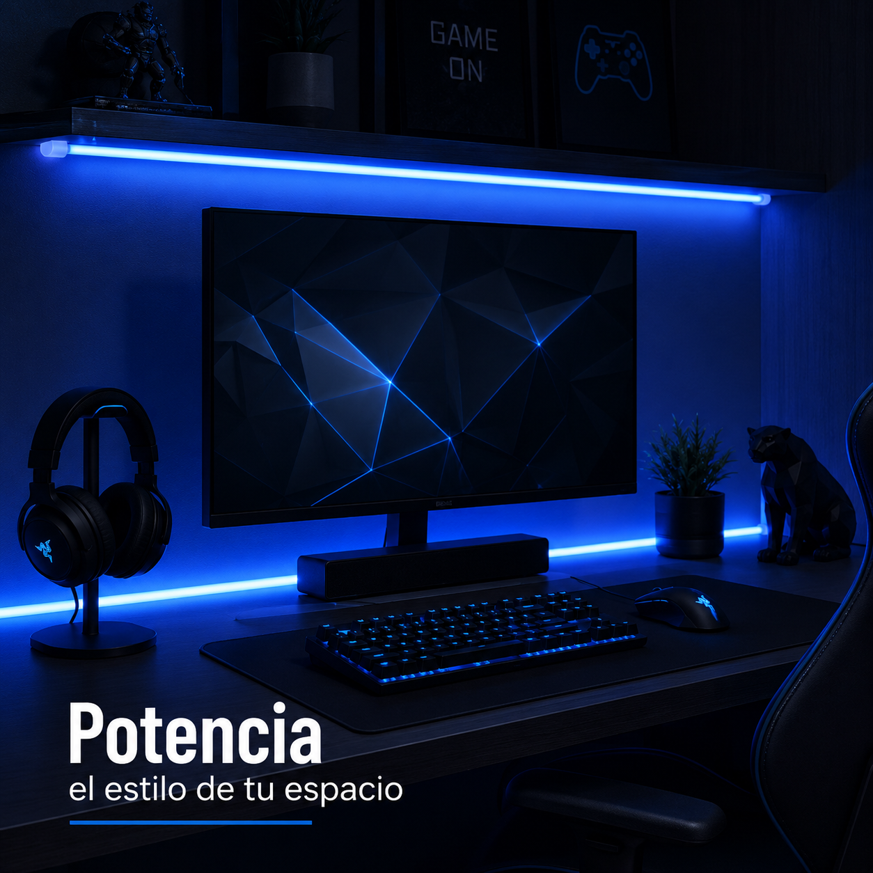 Cinta LED Neón Azul 12V SMD 2835 100 m Corte Cada 3 cm-3