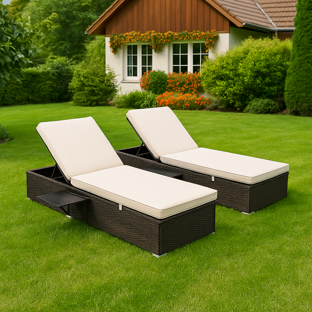 juego reposera cilisius rattan con 2 mesa retractil terraza-3
