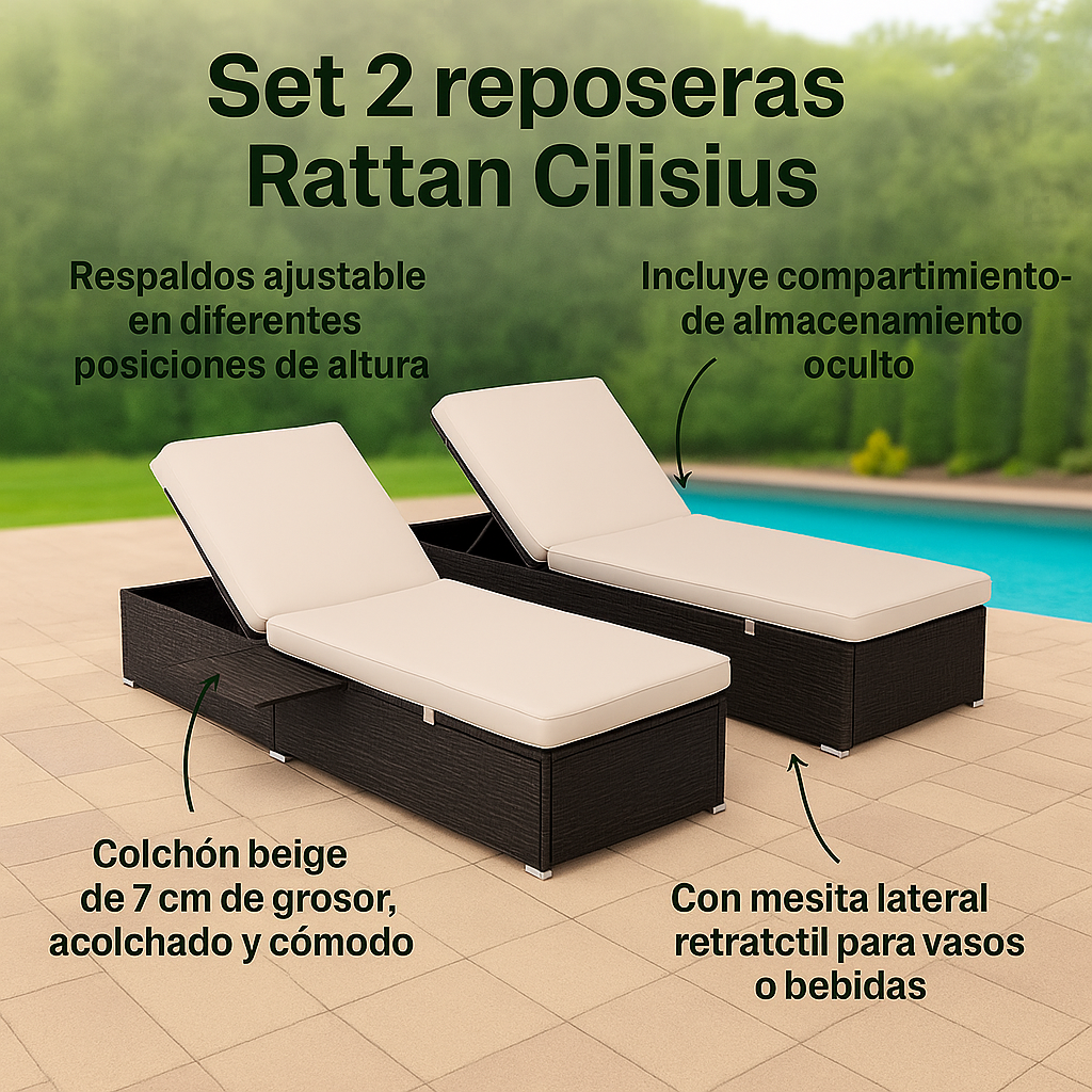 juego reposera cilisius rattan con 2 mesa retractil terraza-5