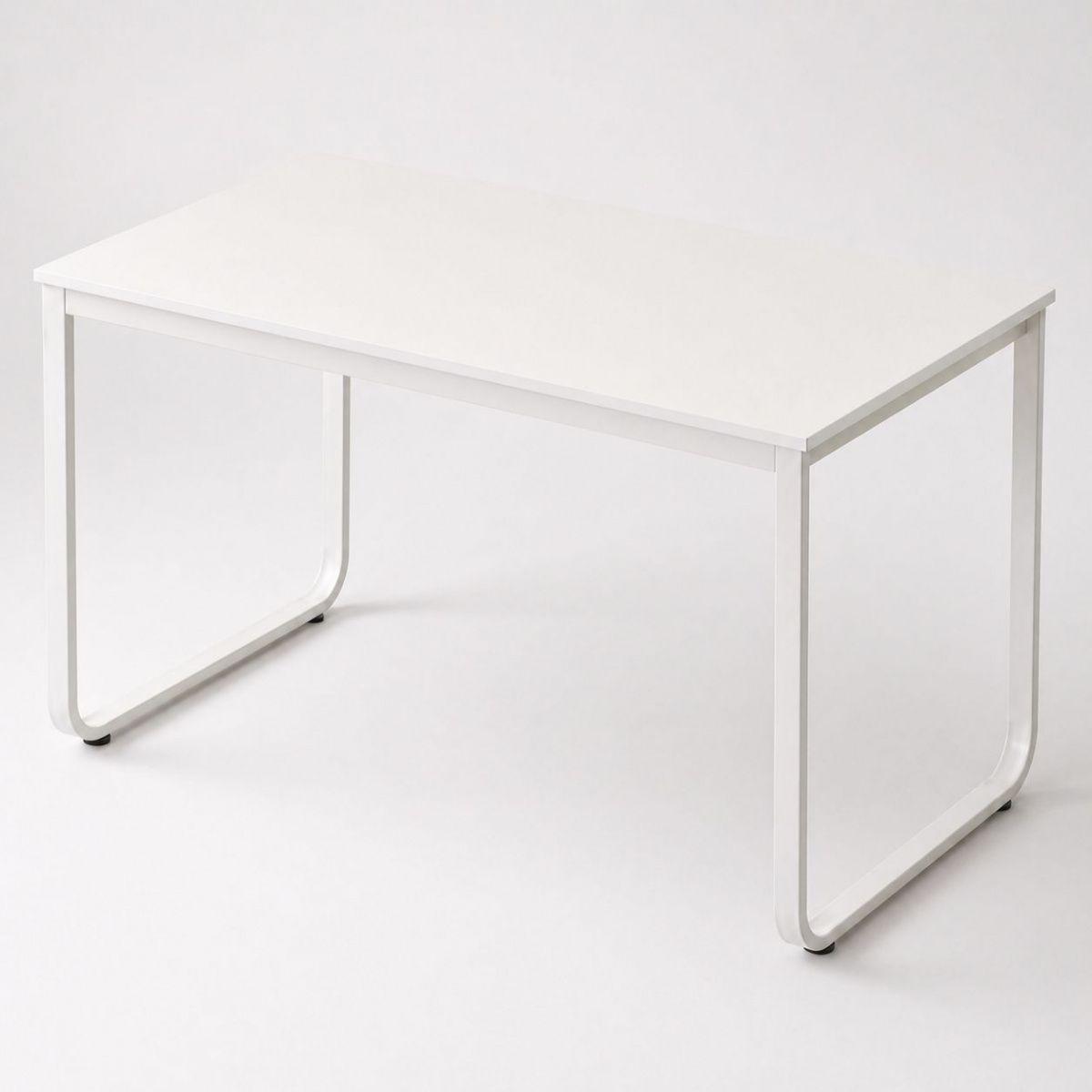 Escritorio Blanco 120 cm Zend para Home Office, Oficina o Estudio con Diseño Minimalista-7