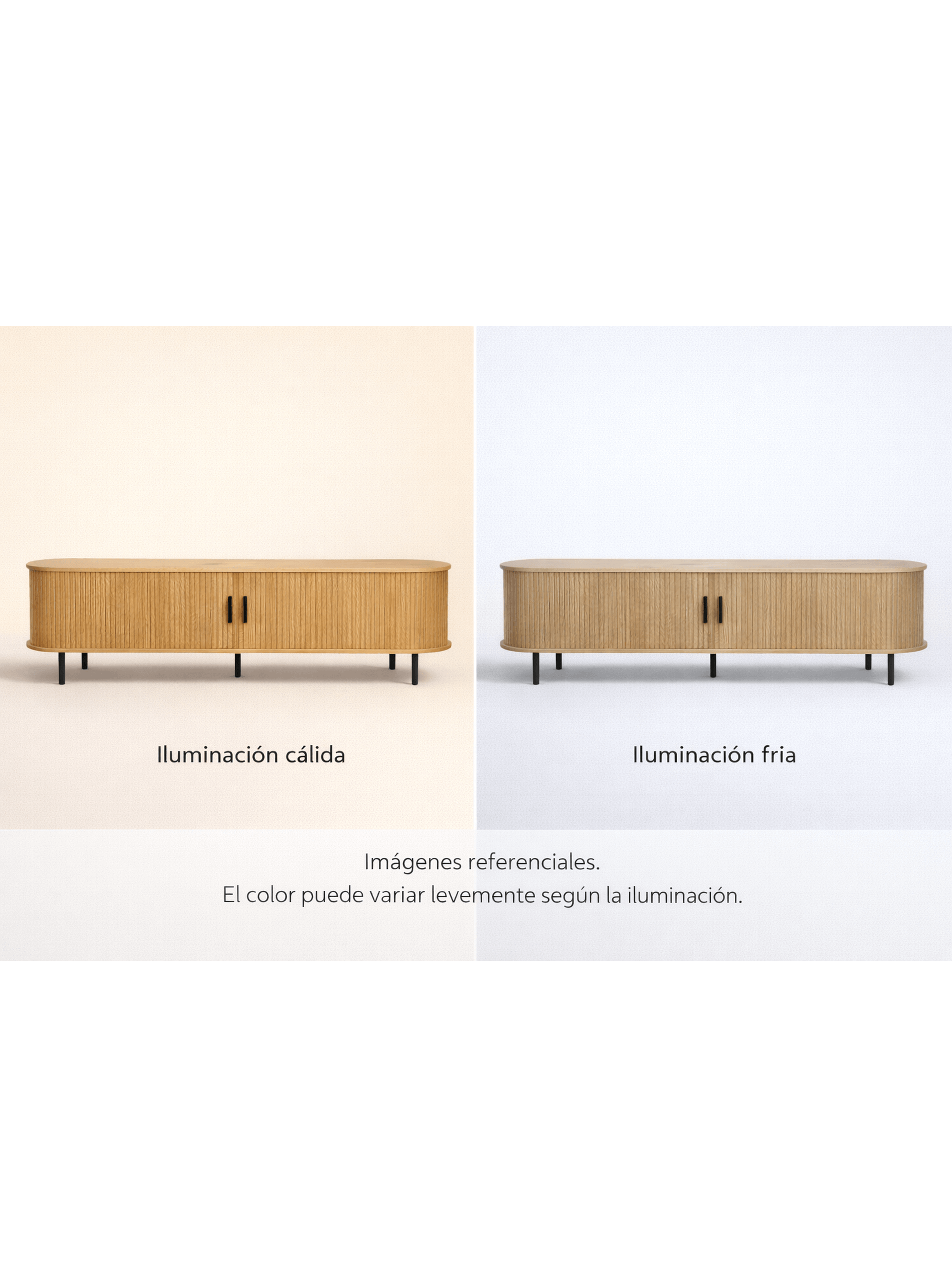 Rack TV Oslo 180 cm Madera | Ideal para TV Grande-5