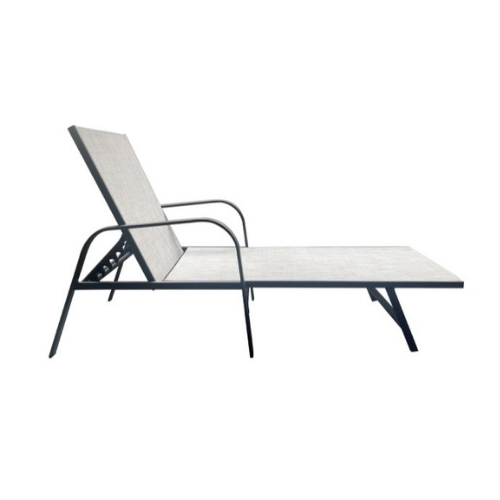 reposera silicius gris con mesa de vidrio para terraza-3