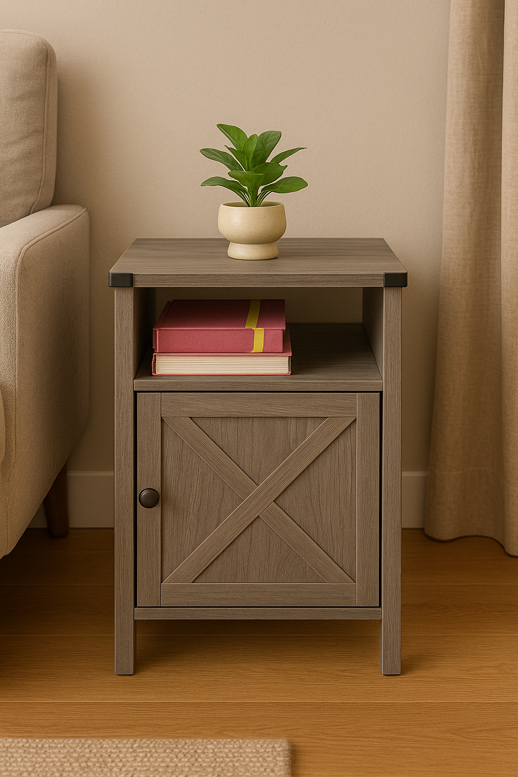 Velador Gris Vintage 40×35×60-4