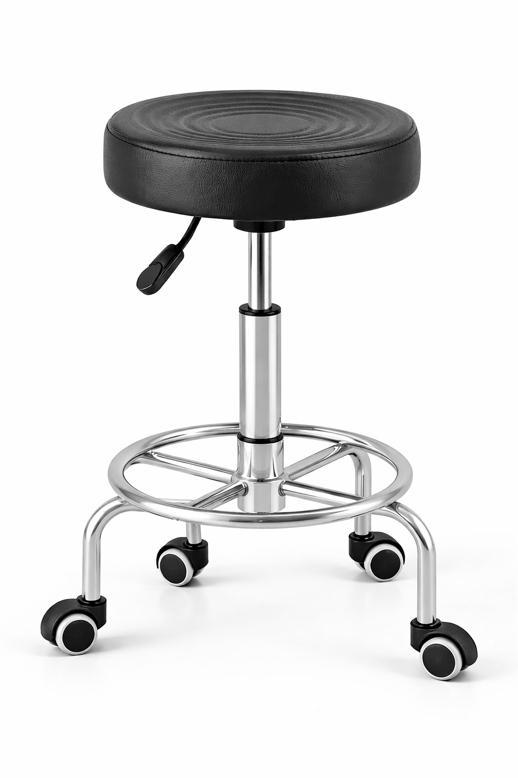 Taburete Ergonómico para Cajero 45–57 cm con Base Metálica-7