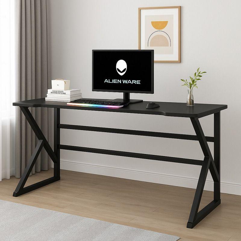 Escritorio Gamer Black Fx Para Pc Amplio Diseño Resistente -4