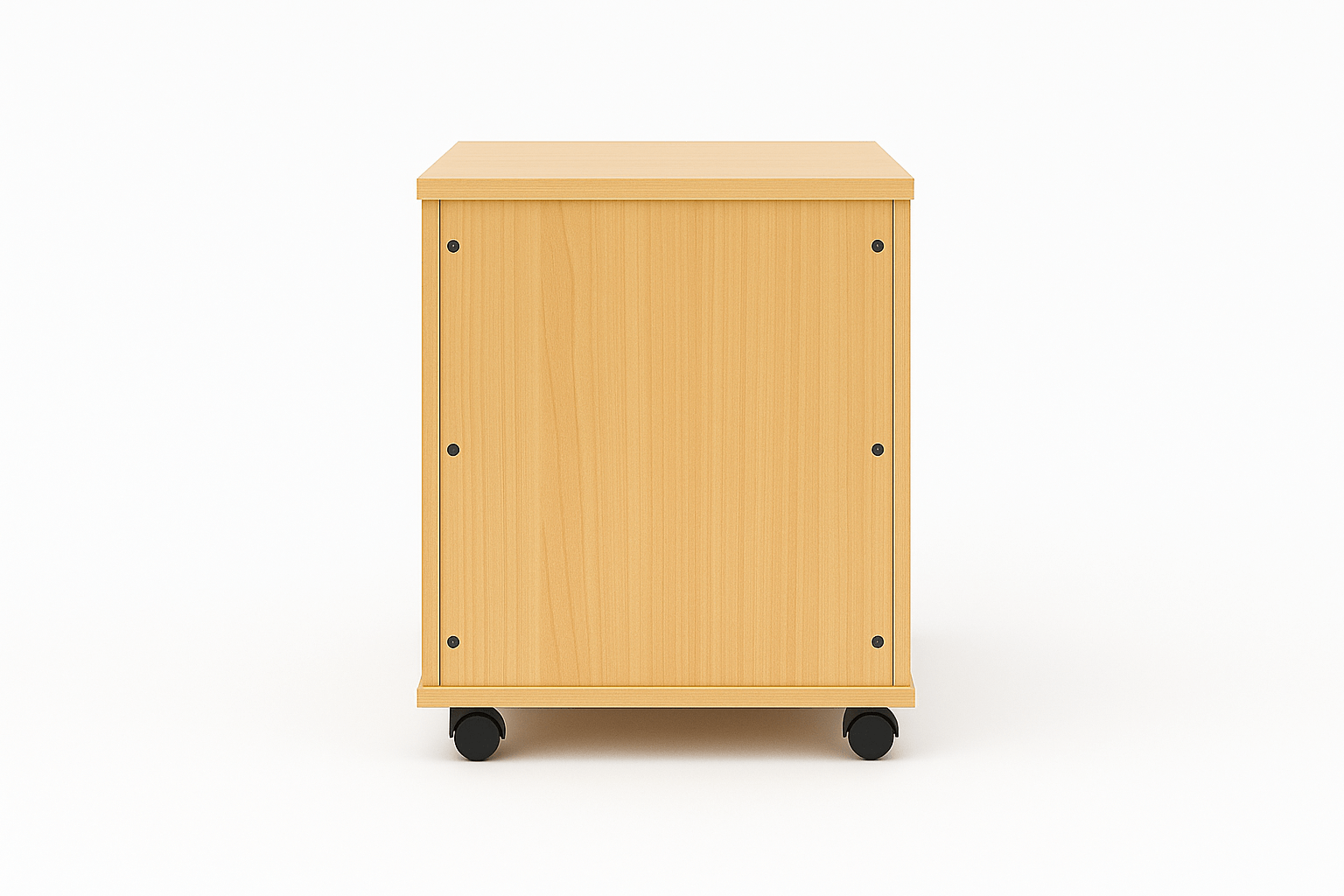 Mueble Auxiliar MDF con Cajones y Compartimiento Abierto-2