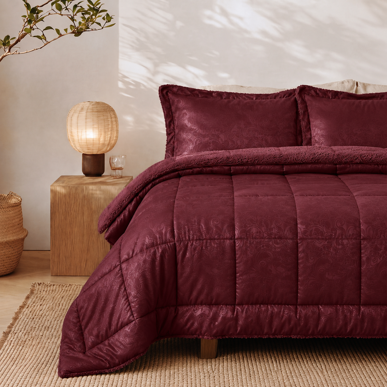 CUBRECAMA SHERPA MARTINÉ SONYA 2.5 PLAZAS – 260 X 250 CM-0