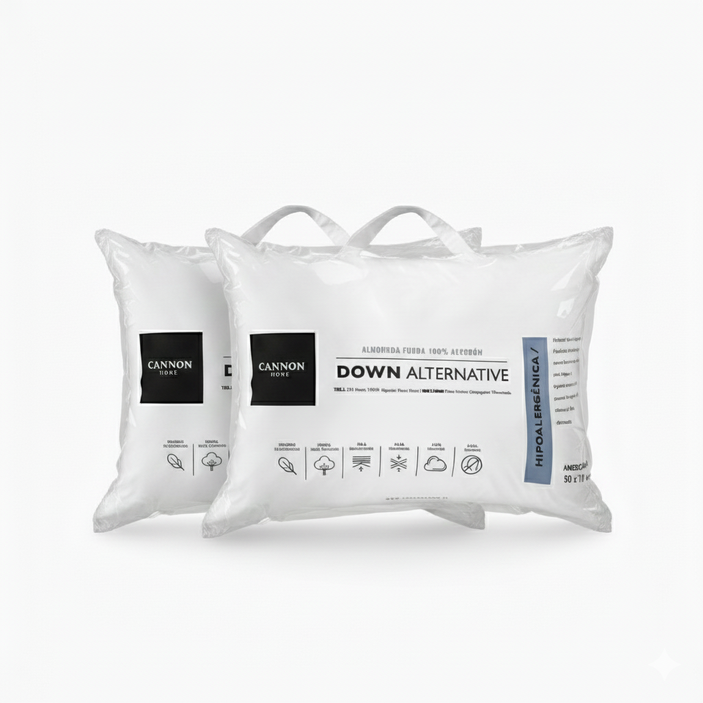 2 almohada canon Down Alternative 50x70-4