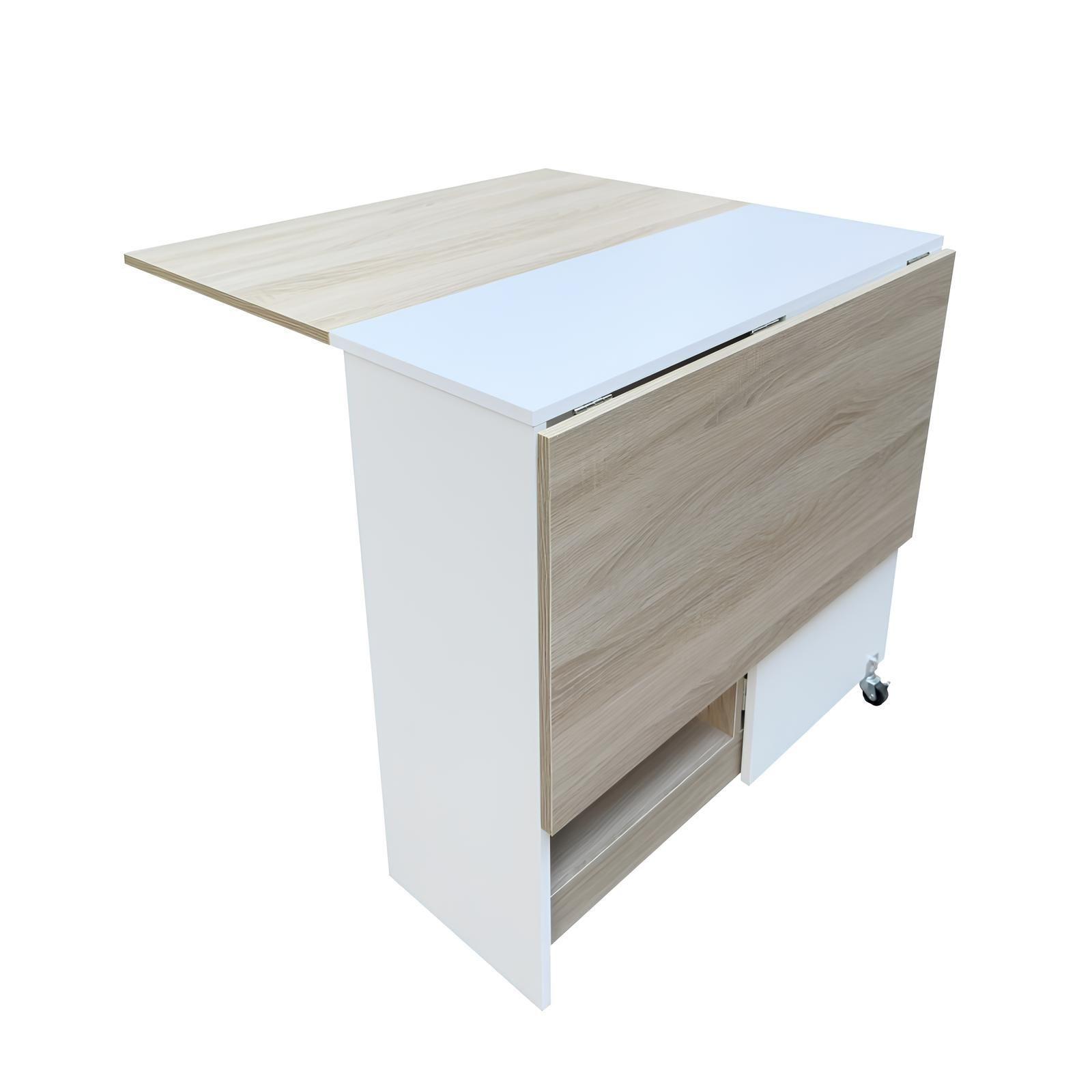 Mesa Organizador Minimalista Plegable Comedor Cocina Living-5