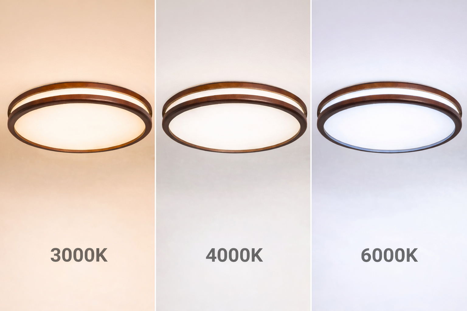 Luminaria Techo LED Saiph 48W 4000lm Madera Oscura Control Remoto-4