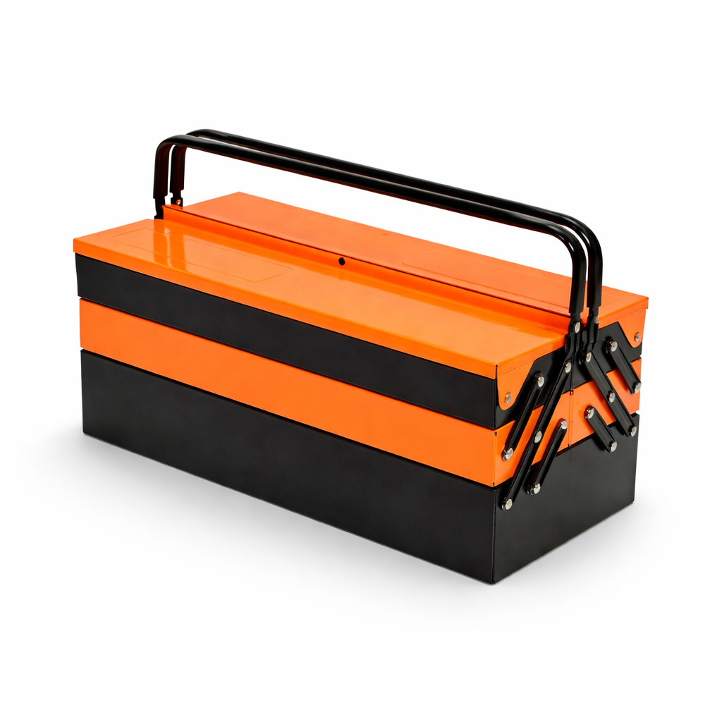 Caja de Herramientas Metalica con 34 Piezas y Accesorios-0