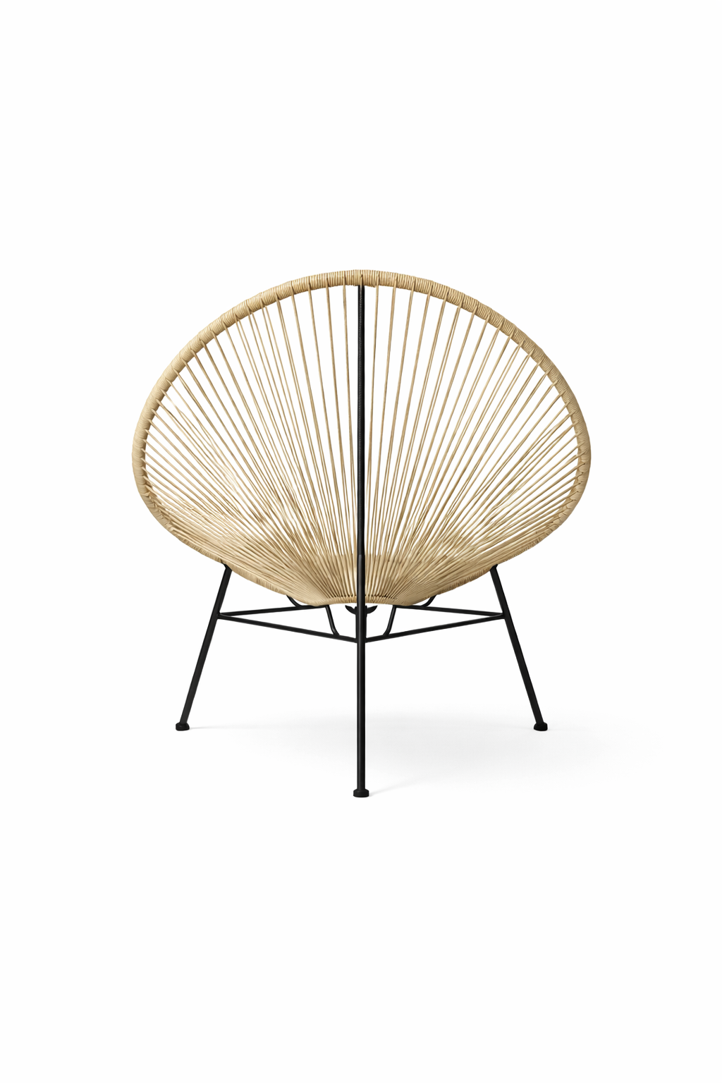 Silla Terra Nova Beige Exterior Diseño Moderno 73x79,5x88 cm-3