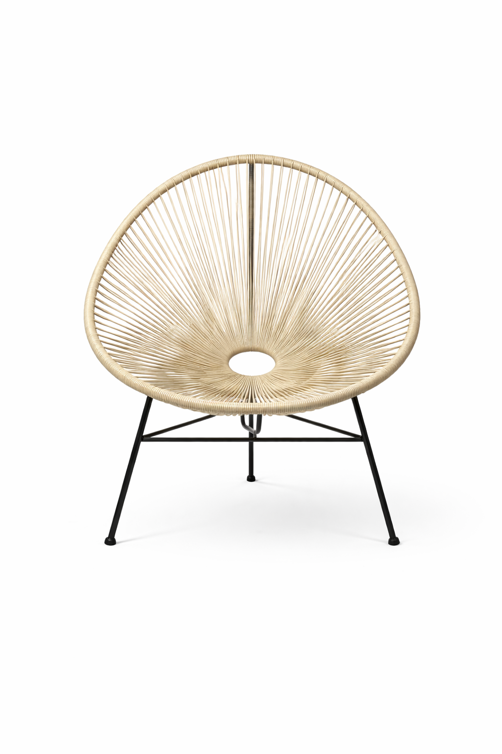 Silla Terra Nova Beige Exterior Diseño Moderno 73x79,5x88 cm-7