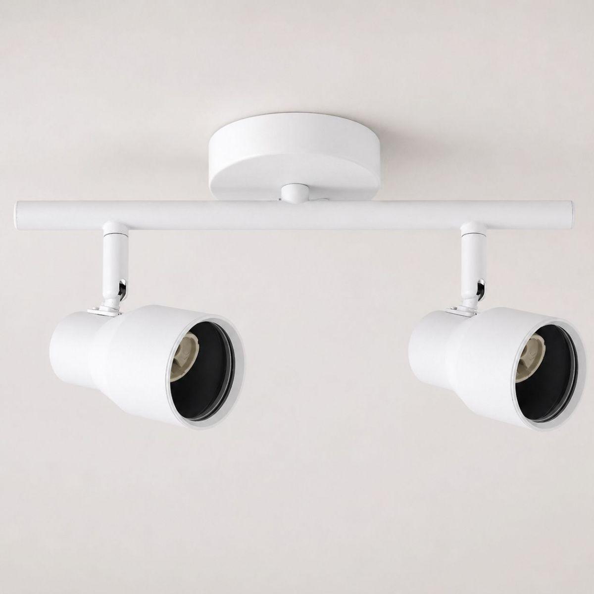 Aplique Doble Blanco Sobrepuesto GU10 Modelo Híades-2