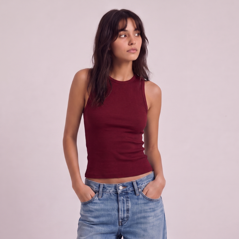 Tank Top Noa burdeo-0