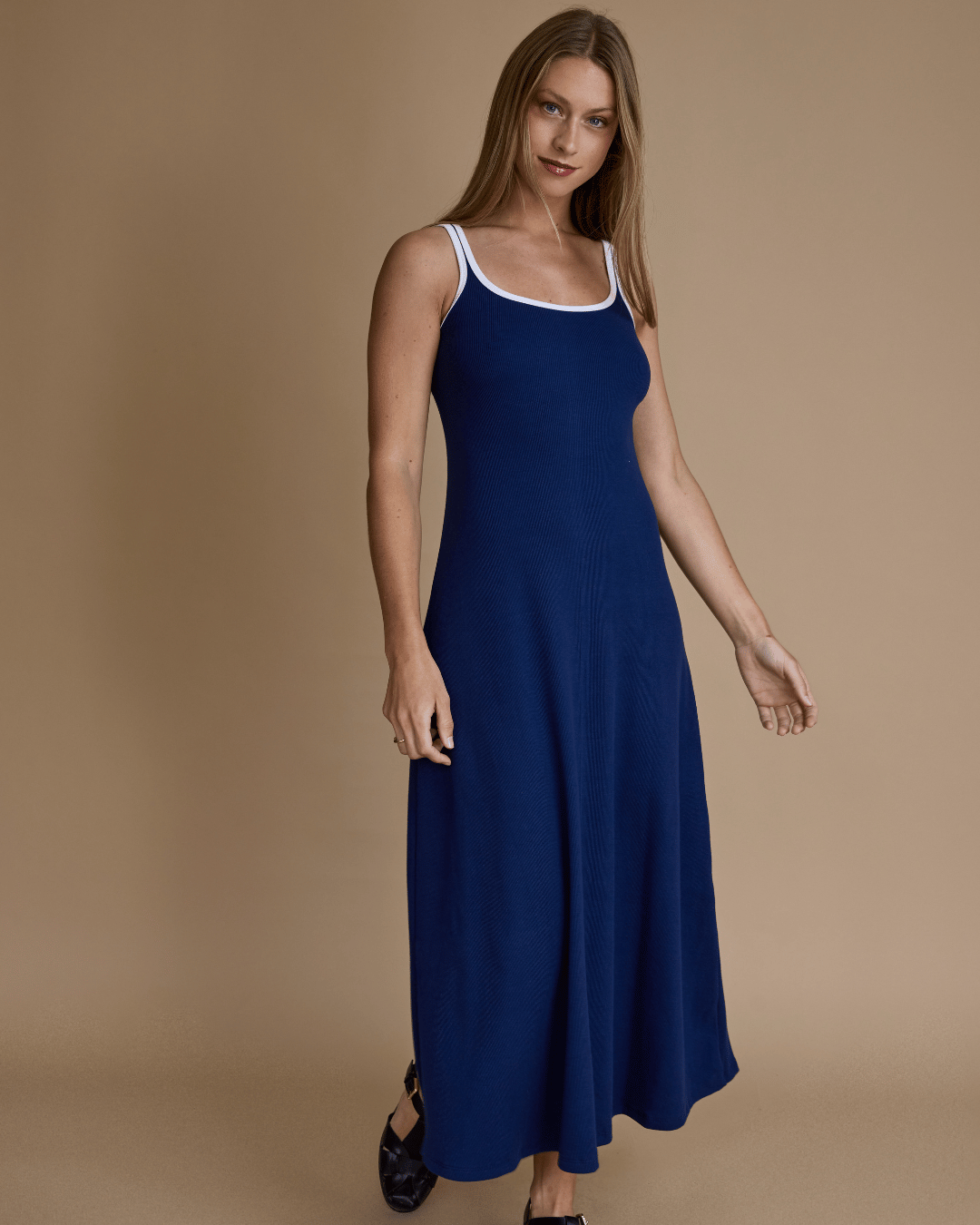 Vestido Clara azul navy-0