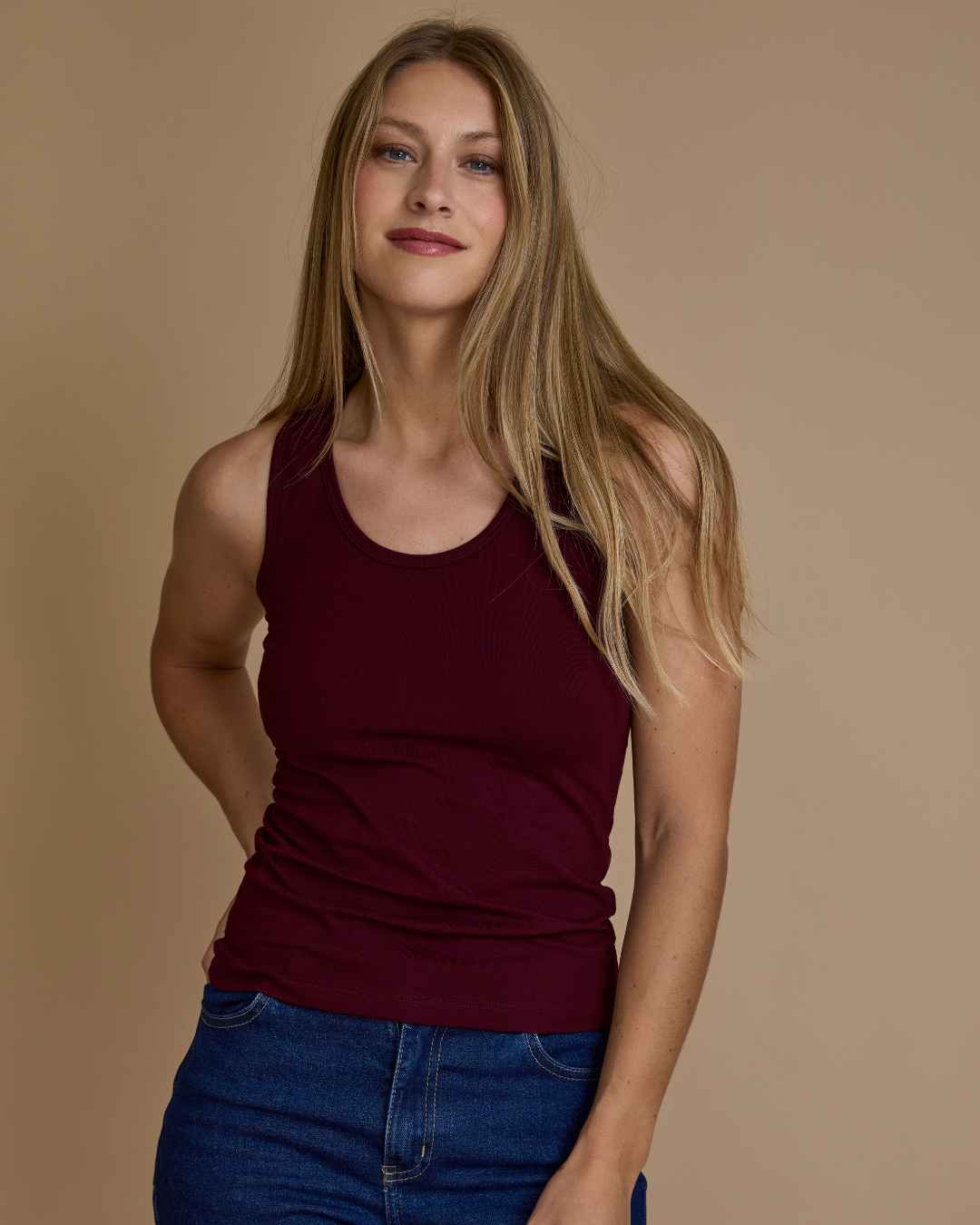 Camiseta Mila burdeo-0