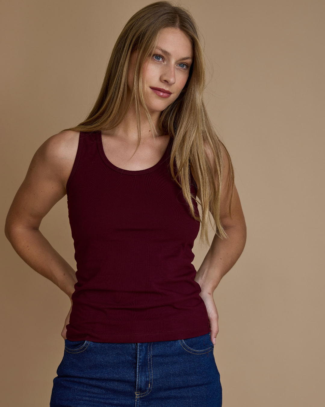 Camiseta Mila burdeo-2