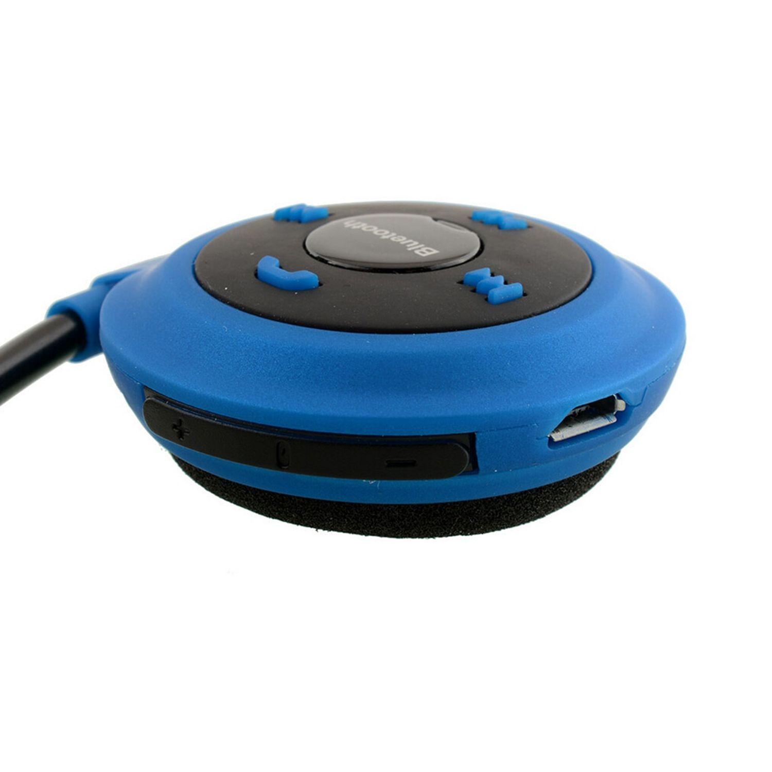 Audifonos Neckband Bluetooth Manos Libres Azul -3