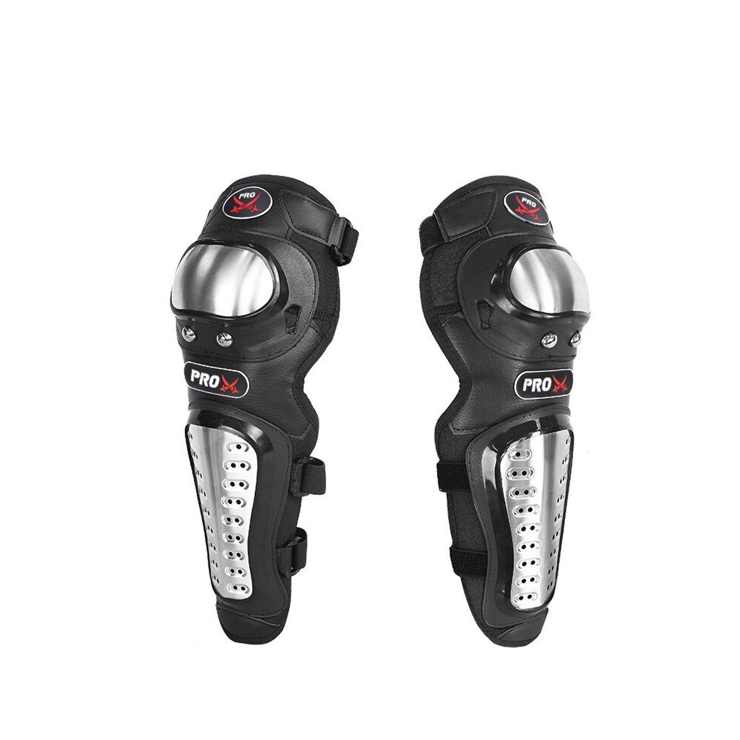Coderas y Rodilleras Metálicas Para Motociclismo -0