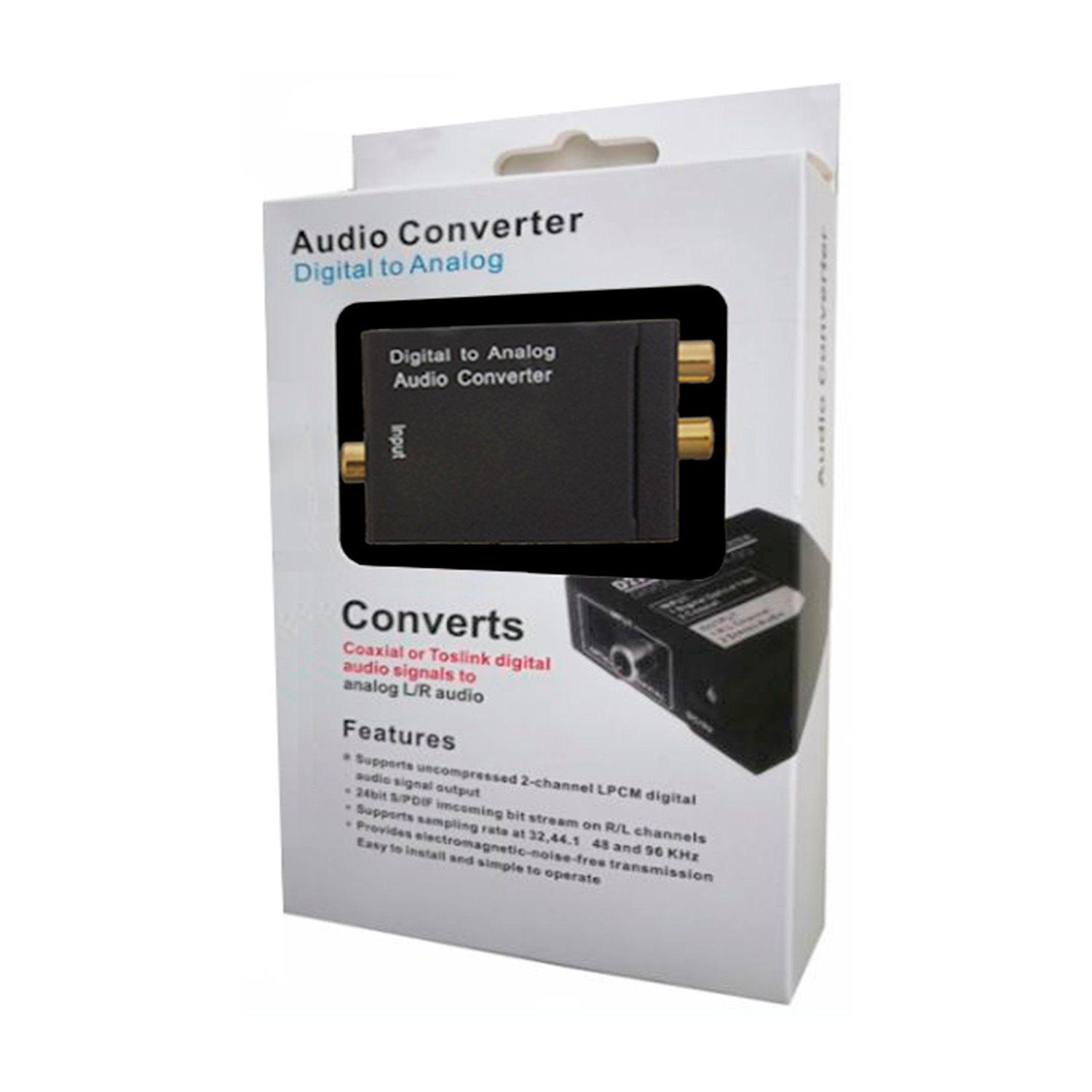 Convertidor de Audio Óptico a RCA-2