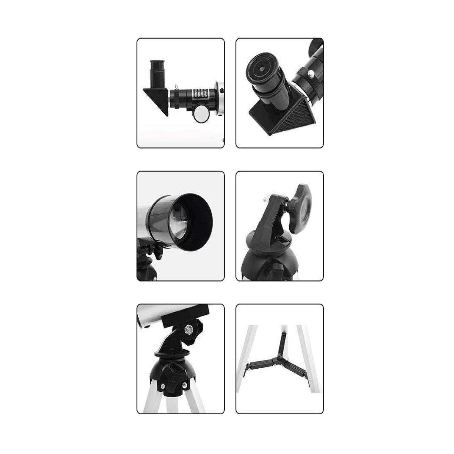 Telescopio  Astronómico Monocular HD con Tripode-3