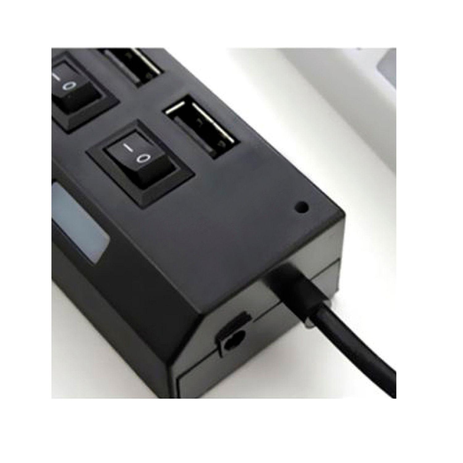 Hub 7 Puertos USB 3.0 Multi Cargador Tecnolab-2