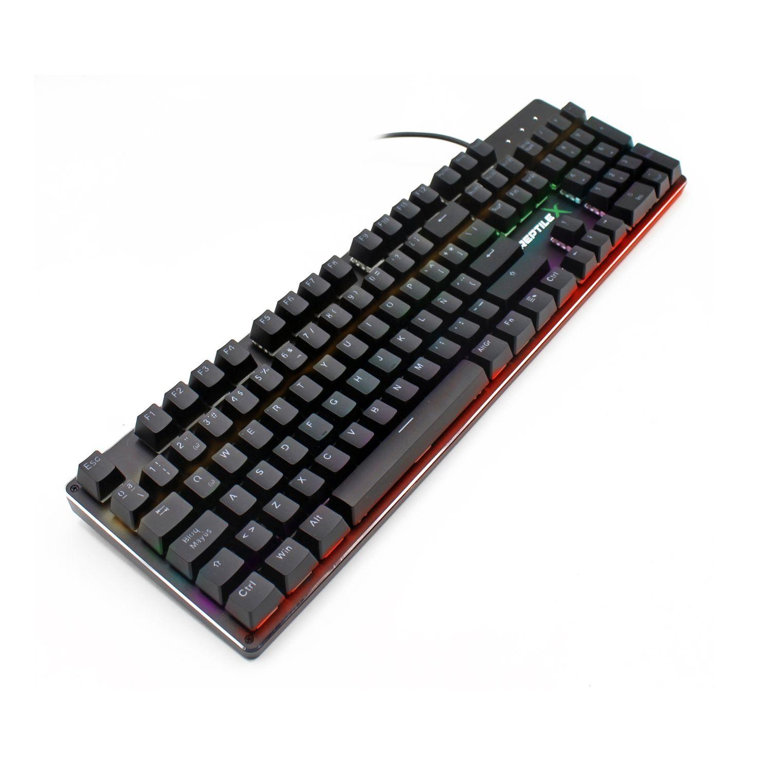 Teclado Gamer Pro Mecanico Retroiluminado Para PC -2
