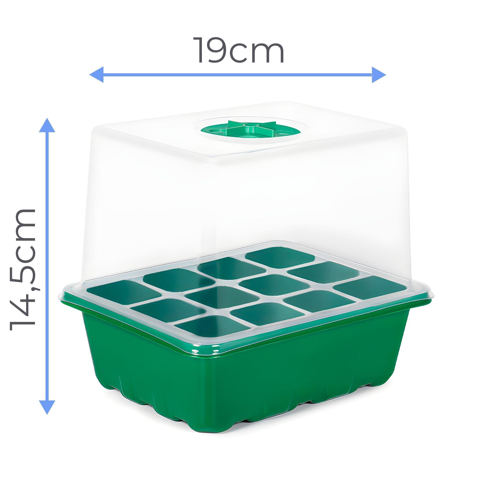 Kit 3 Pcs x Germinador De Semillas - Mini Invernadero -  Almaciguera-2