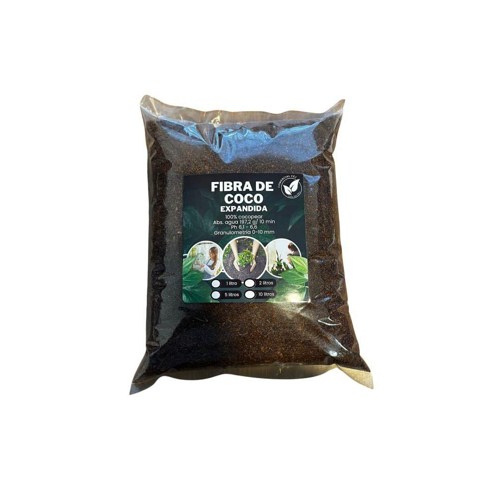 Kit Sustrato 3 Lt Fibra de coco + 3 Lt Perlita + 3 Lt Turba + 3 Lt Fertilizante-3