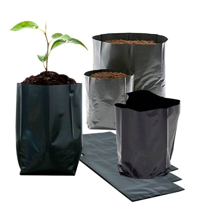 Bolsas Planta Plastica Para Almácigos 20x30 Kit 100 Unidades-3