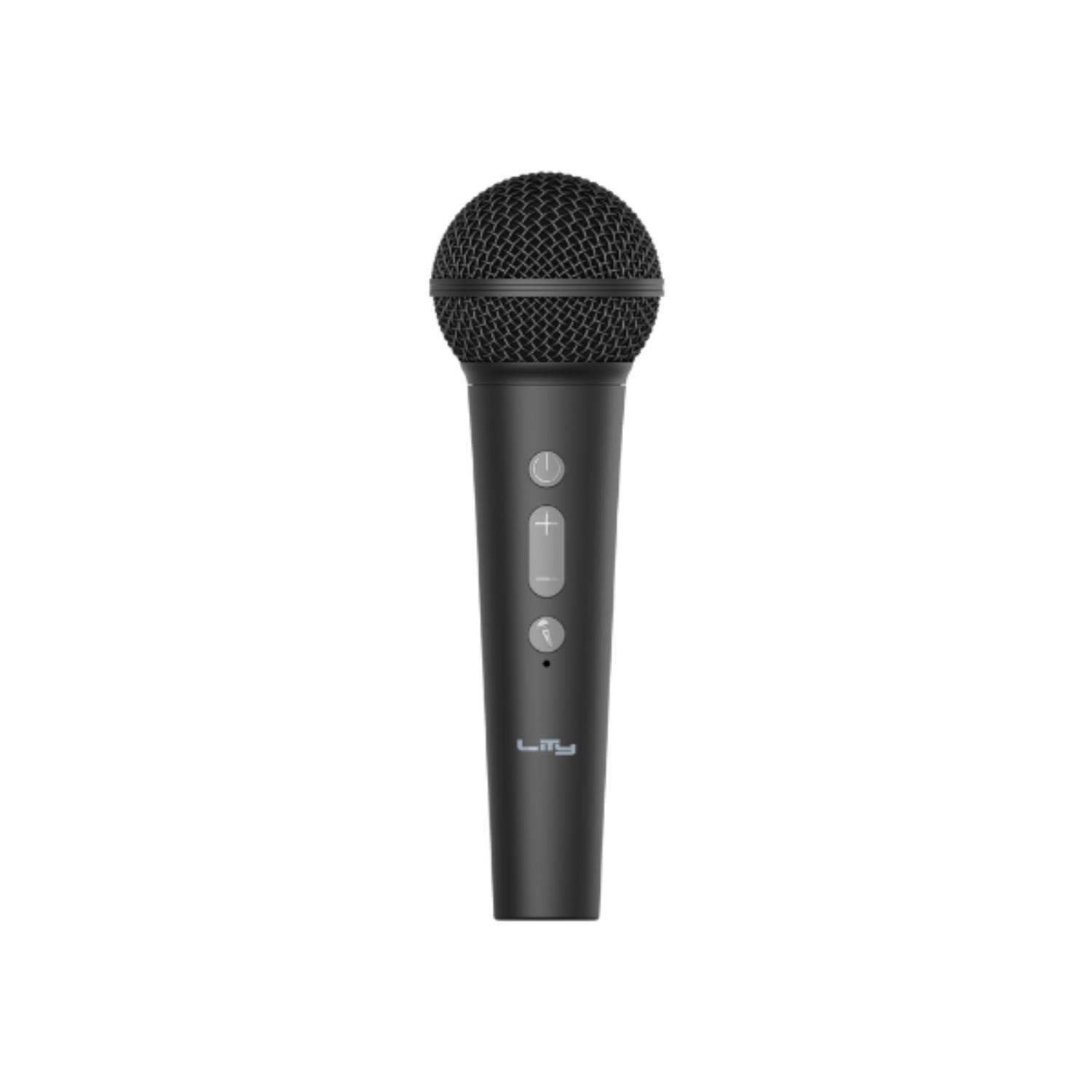 Parlante Bluetooth Karaoke 30W con Micrófono Negro B14M Lity-5