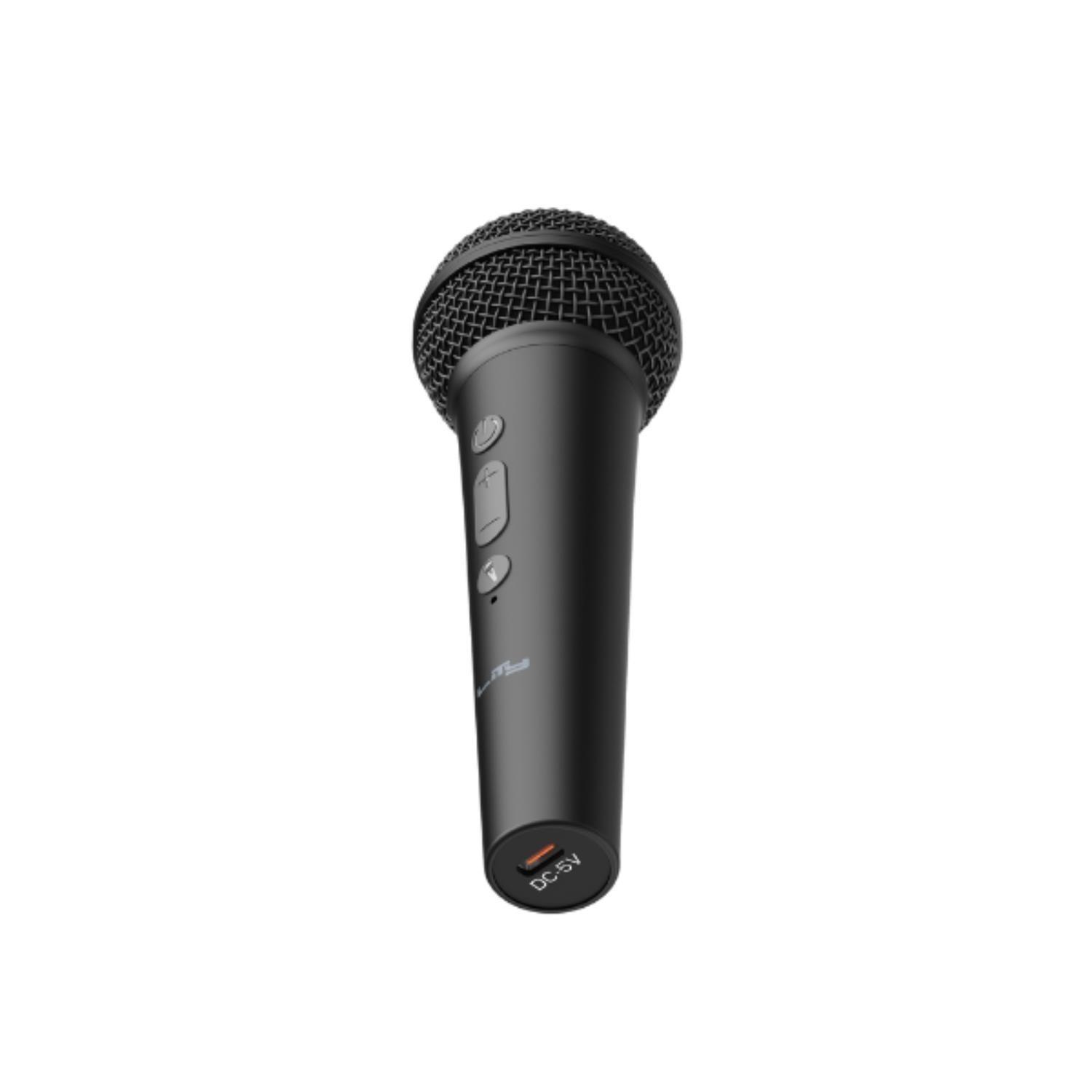 Parlante Bluetooth Karaoke 30W con Micrófono Negro B14M Lity-6