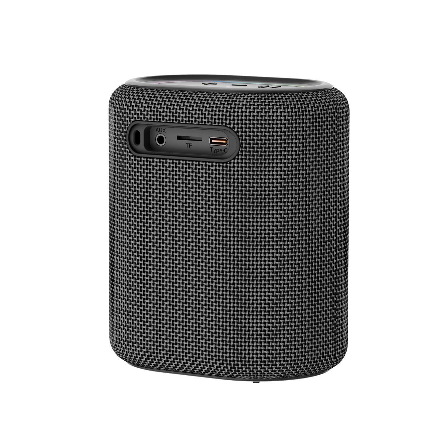Parlante Bluetooth Karaoke 30W con Micrófono Negro B14M Lity-4