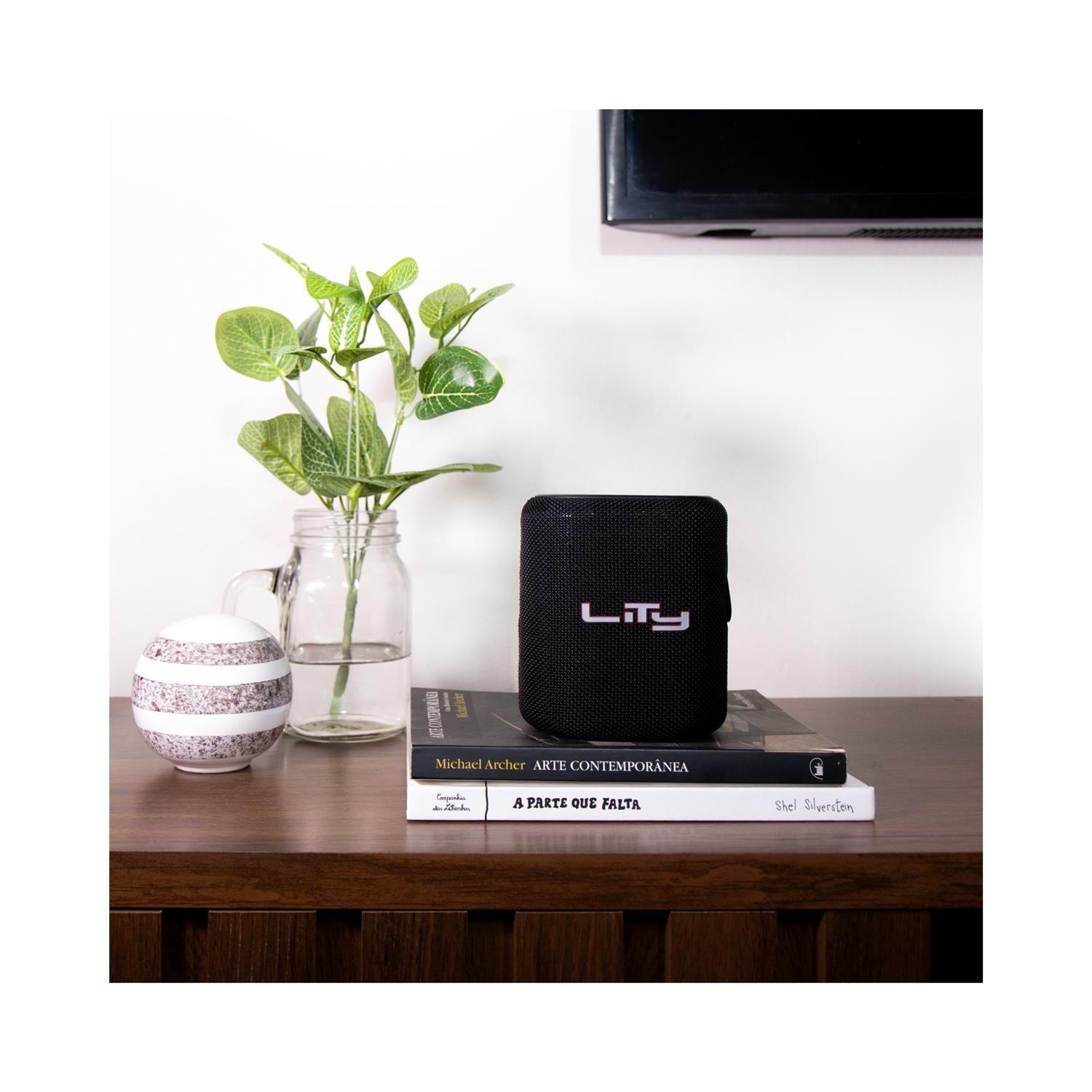 Parlante Bluetooth Karaoke 30W con Micrófono Negro B14M Lity-7