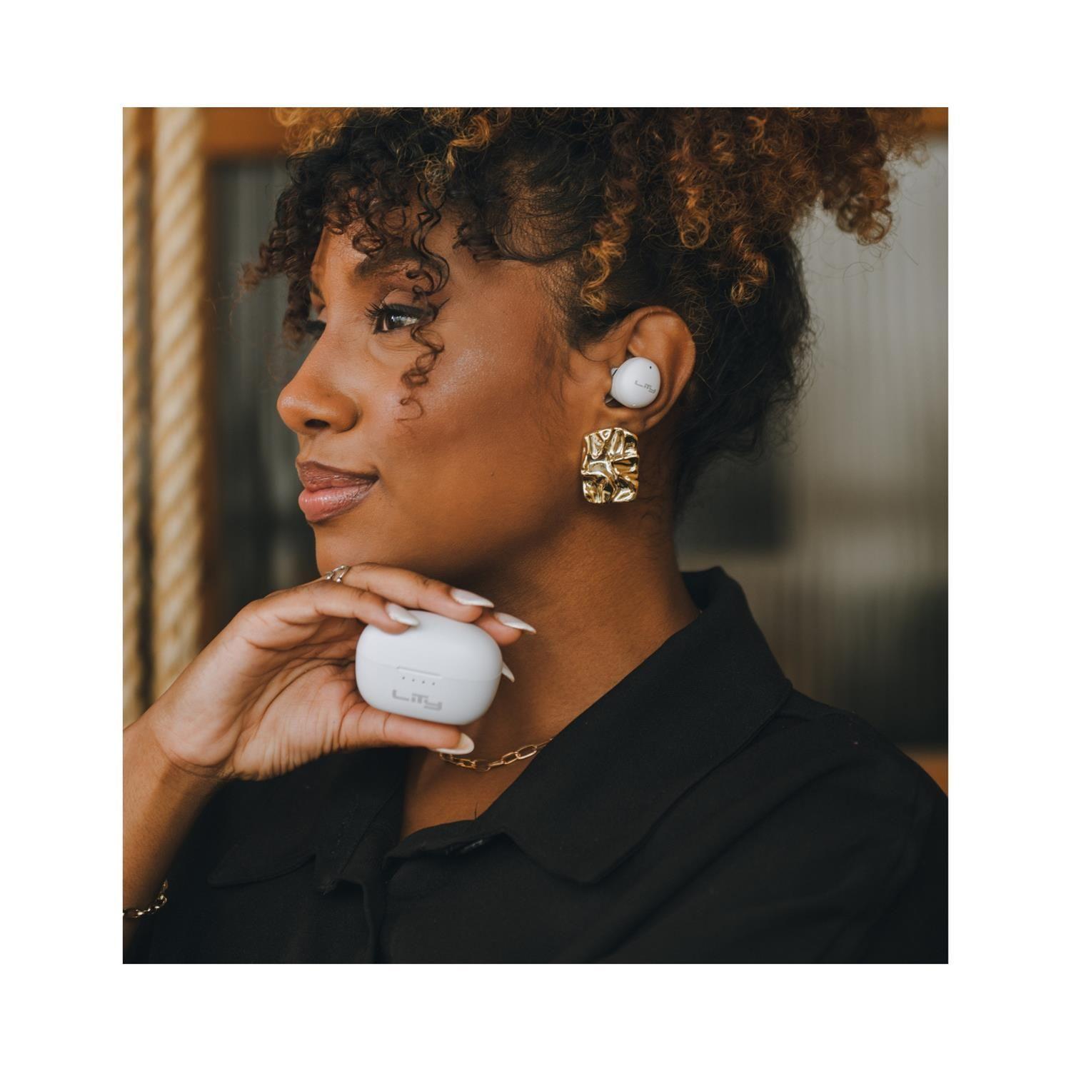 Audífonos Inalámbricos TWS Bluetooth Blanco T13B Lity-8