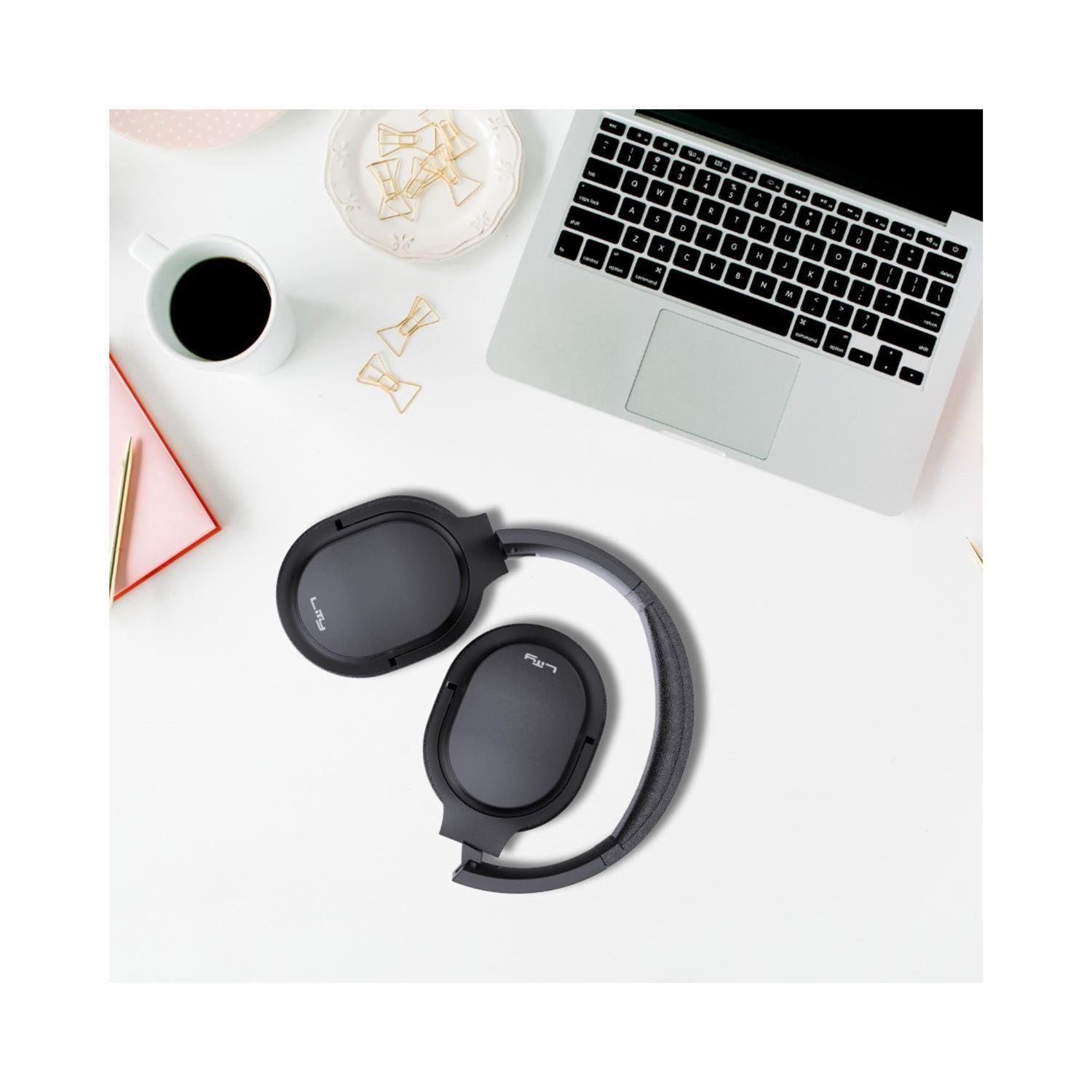 Audífonos Bluetooth con Cancelación de Ruido Negro H11P Lity-8