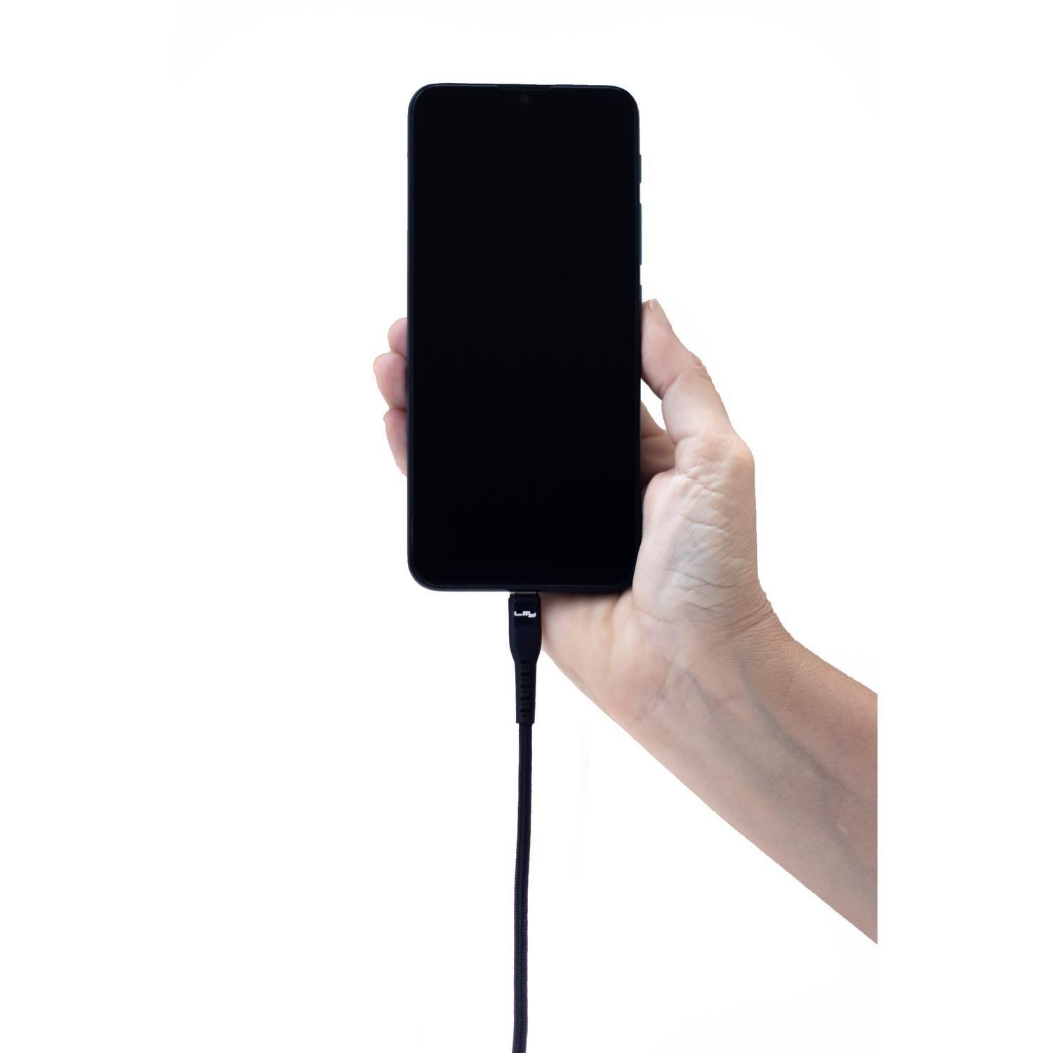 Cable de Carga USB-A/USB-C - 2.4A 2M Negro C11P Lity-9