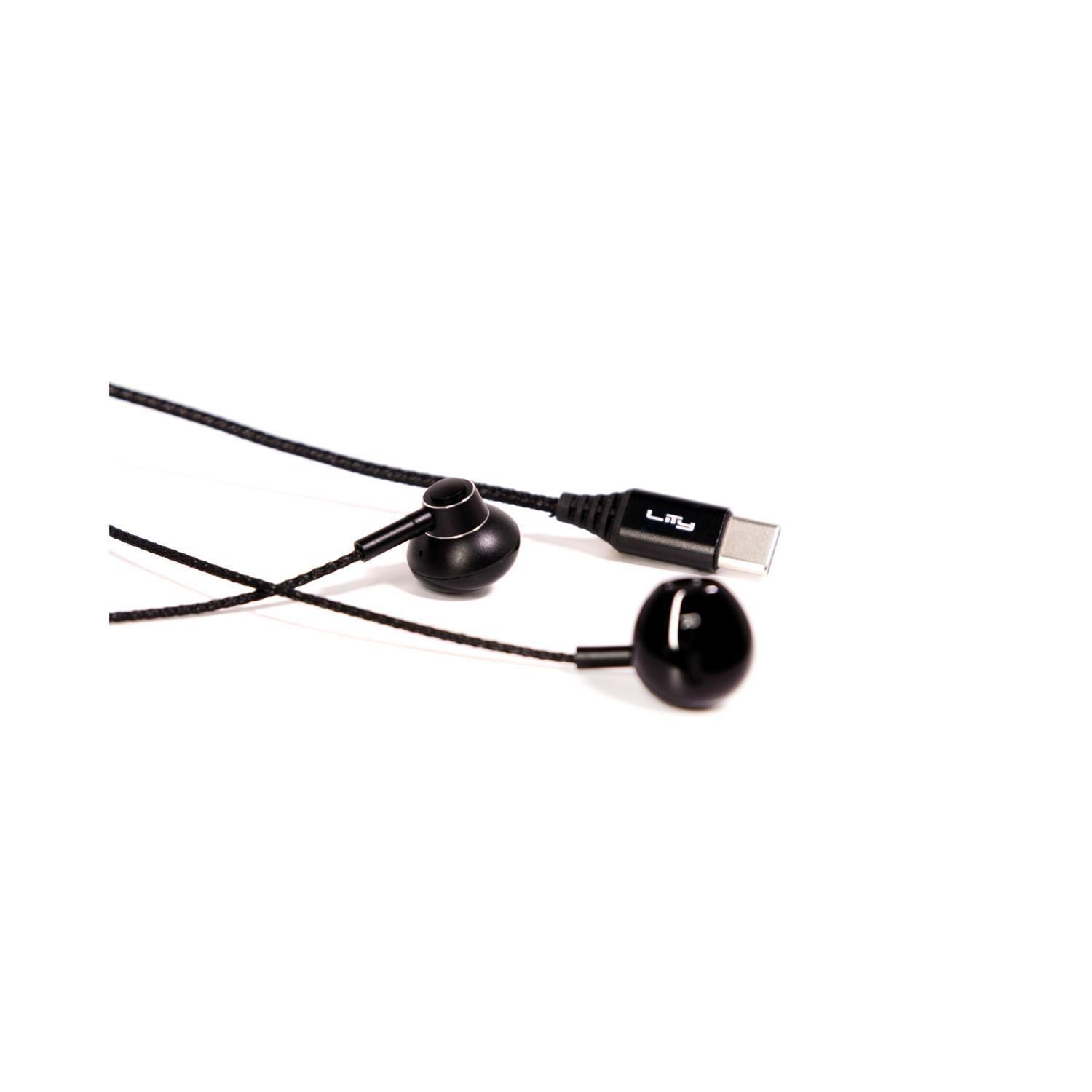 Audífonos con Cable In Ear USB-C F11P Lity-4