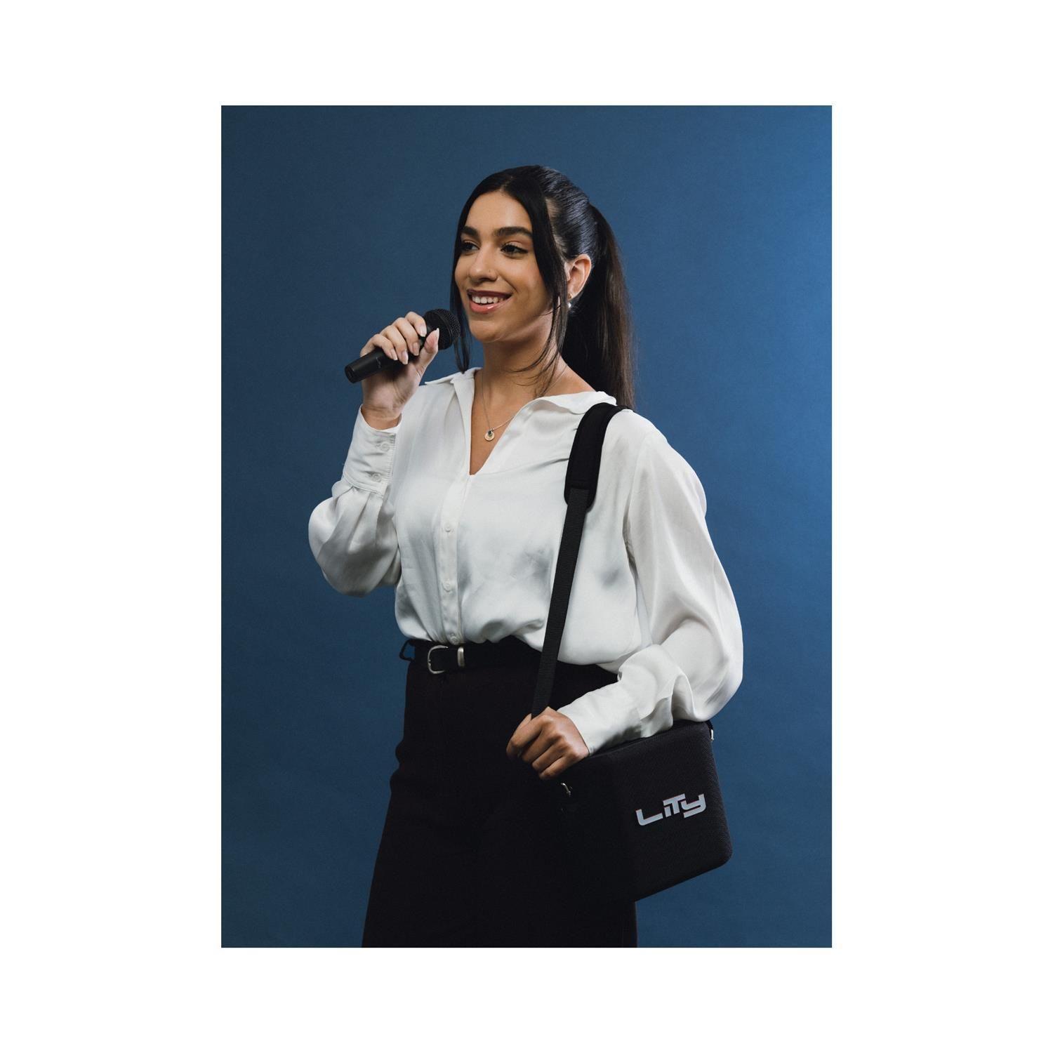 Parlante Inalámbrico Función Karaoke 80W B15P Negro Lity-7