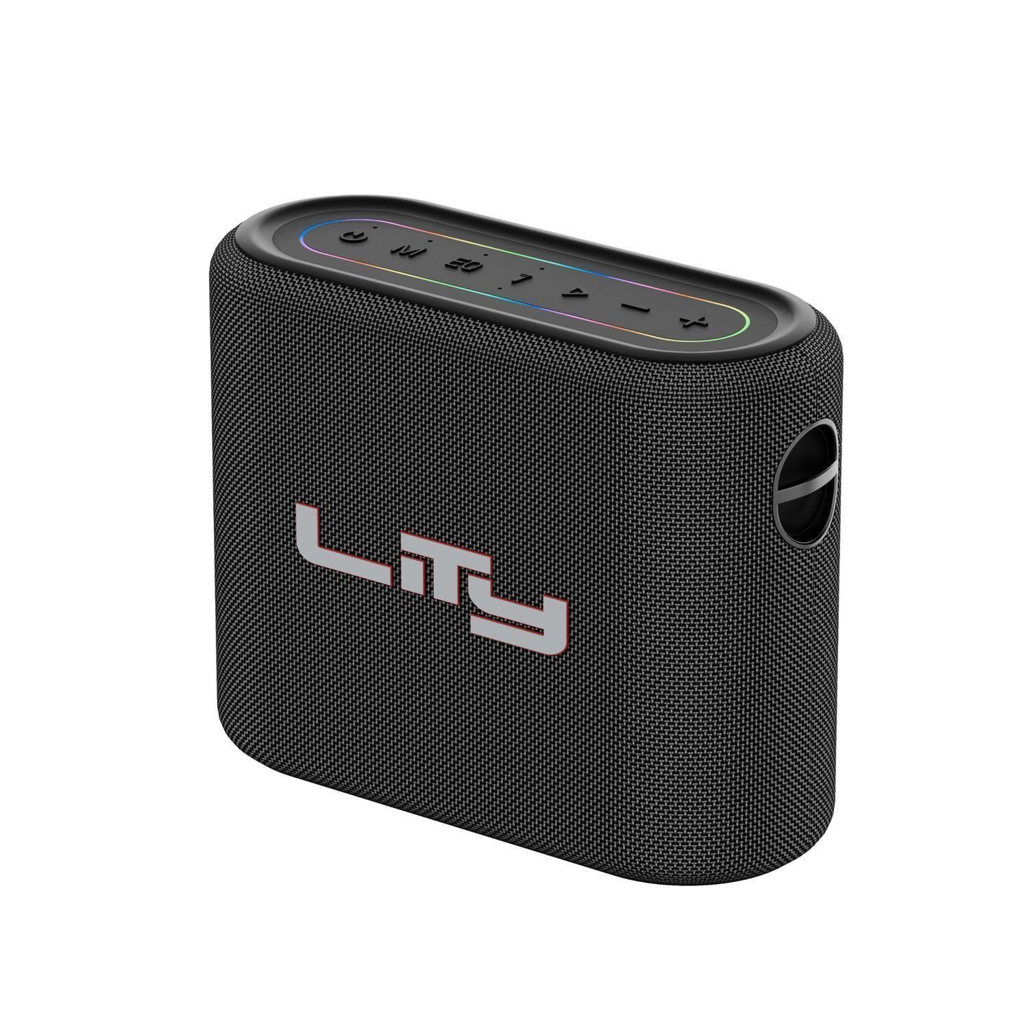 Parlante Bluetooth Karaoke 80W con 2 Micrófonos Negro B15P Lity-2