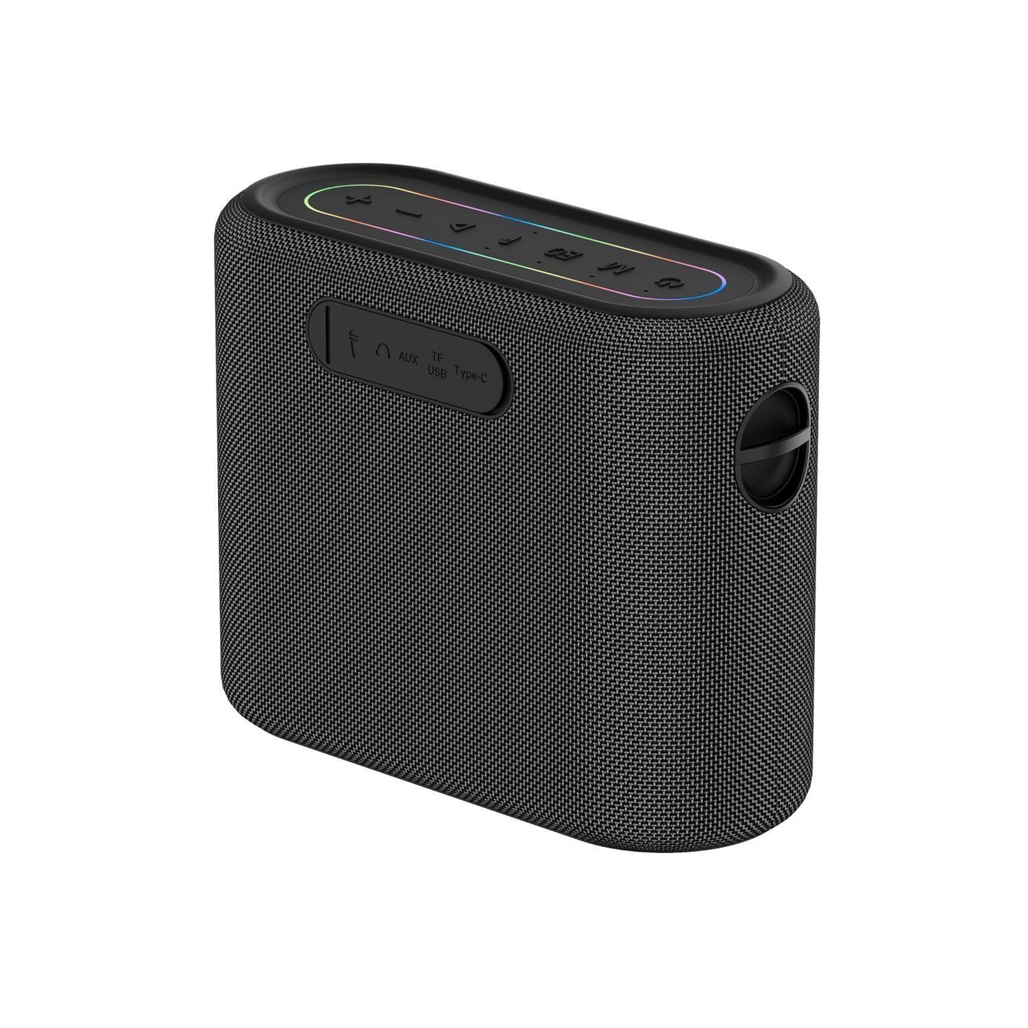 Parlante Bluetooth Karaoke 80W con 2 Micrófonos Negro B15P Lity-3
