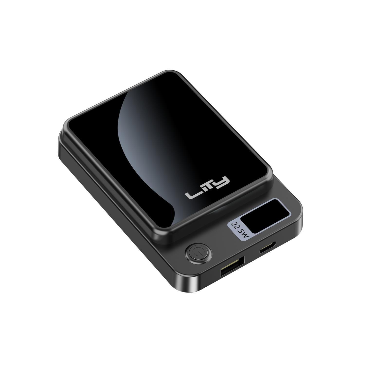 Batería Power Bank 10.000mAh 20+15W P13 Negra Lity-0