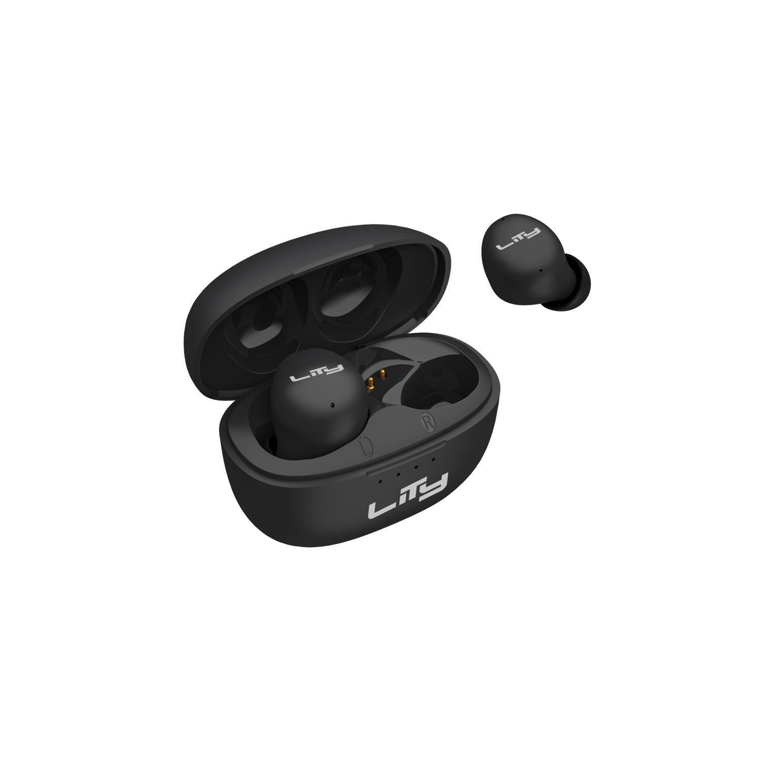 Audífonos TWS Bud Percy T13P Negro Lity-3