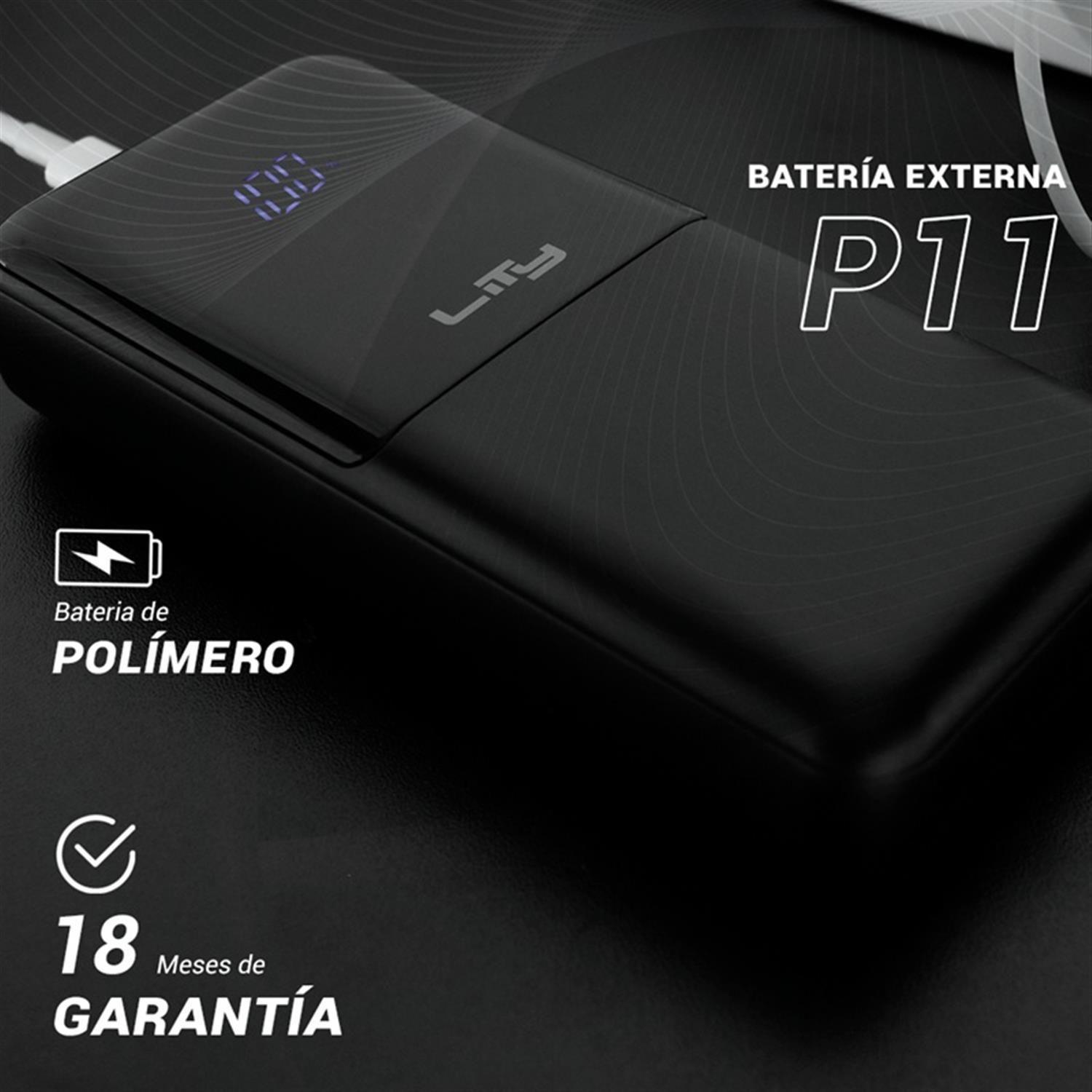 Batería Externa 20000mAh 20W Carga Rápida P11 Lity-9