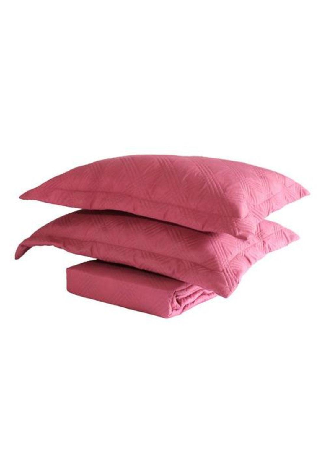 QUILT ANDES LISO FRAMBUESA 1.5 PLAZAS-1