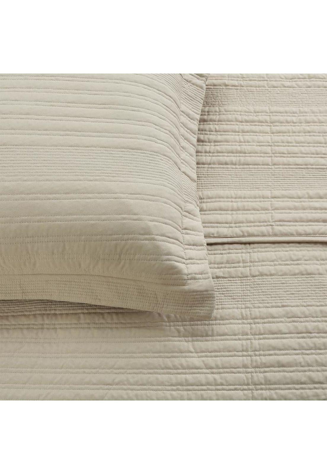 QUILT ANDES STRIPES BEIGE 2 PLAZAS-3