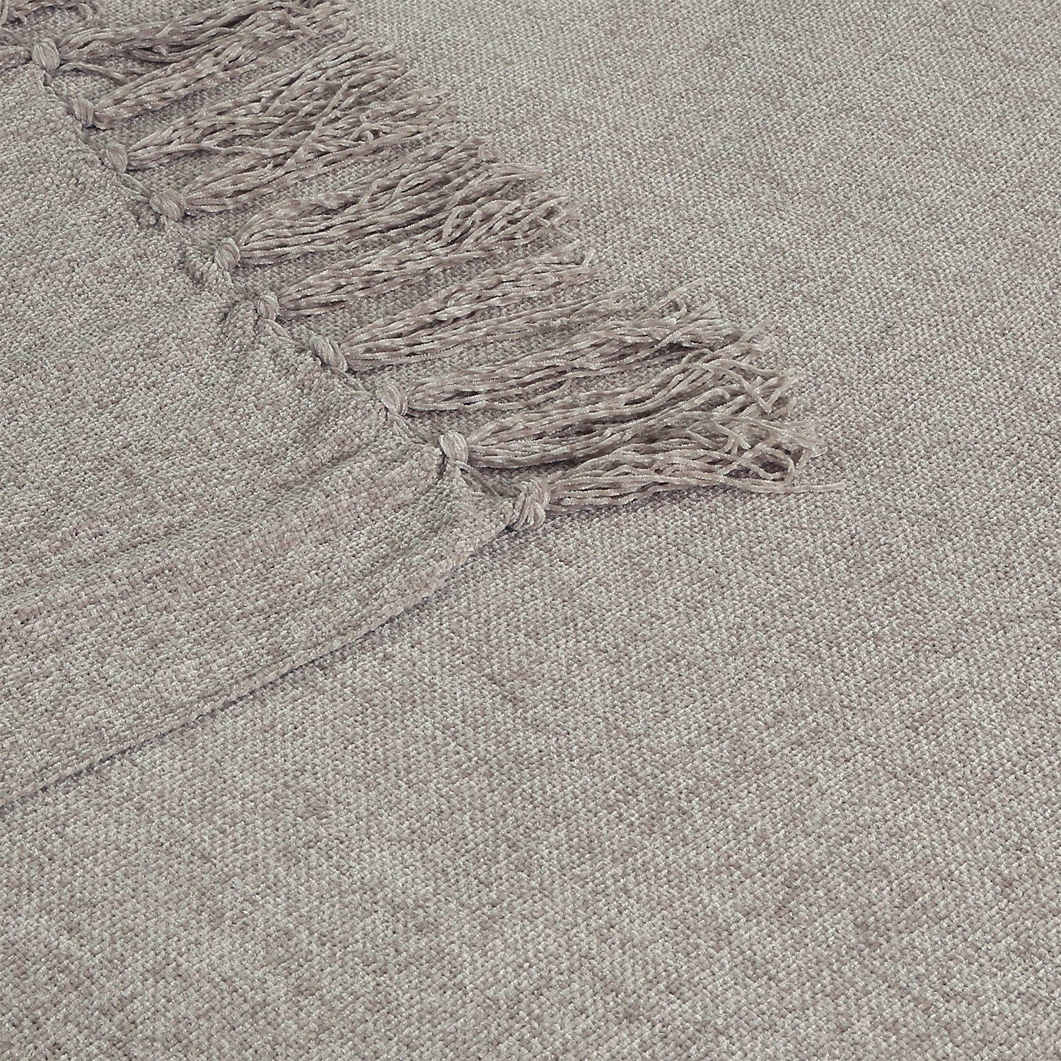 MANTA ANDES LISA 125X150  GRIS-2