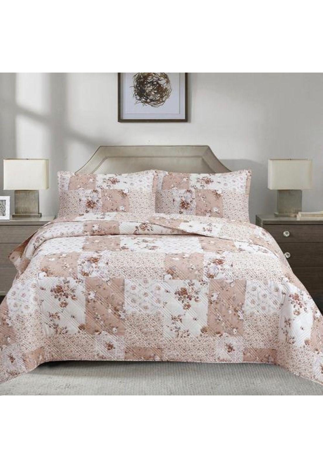 QUILT ANDES ESTAMPADO PATCHWORK BEIGE 1.5 PLAZAS-0